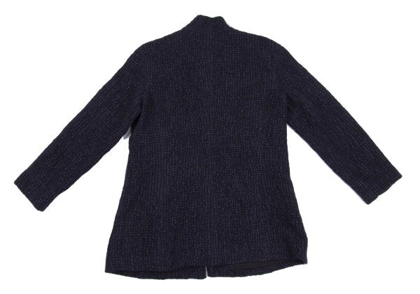 JURGEN LEHL Wool Silk Design Weave Collar Jacket Size M