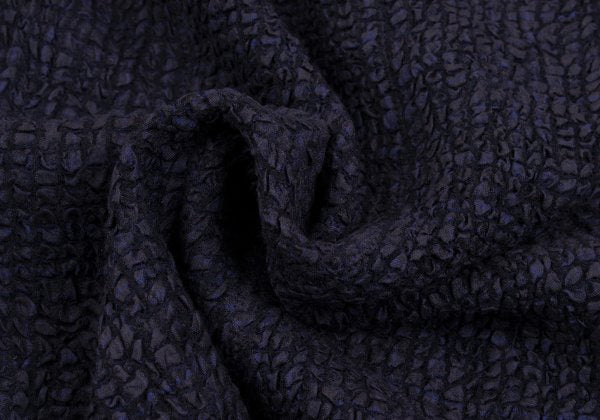 JURGEN LEHL Wool Silk Design Weave Collar Jacket Size M