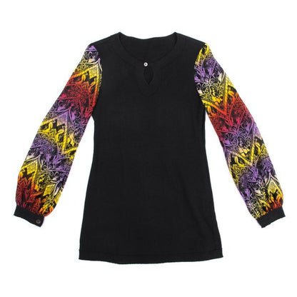 Hysteric Glamour Hysterics Girl Print Long Sleeve Top Size F