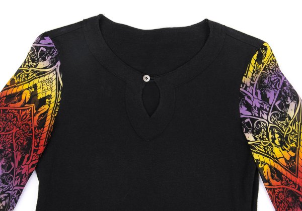 Hysteric Glamour Hysterics Girl Print Long Sleeve Top Size F