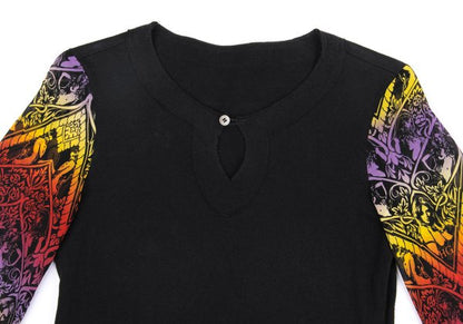 Hysteric Glamour Hysterics Girl Print Long Sleeve Top Size F