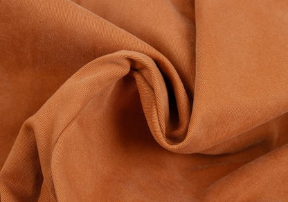 Papas Cotton Rayon Garment-Dyed Stretch Chinos Brown Size LL