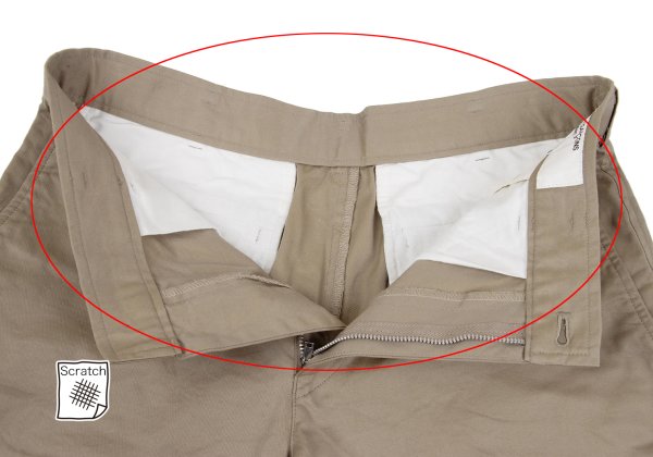 COMME des GARCONS HOMME HOMME Cotton Shorts Beige Size S
