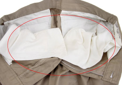 COMME des GARCONS HOMME HOMME Cotton Shorts Beige Size S