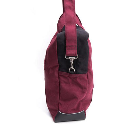 COMME des GARCONS HOMME 2-Way Shoulder Bag Bordeaux Black