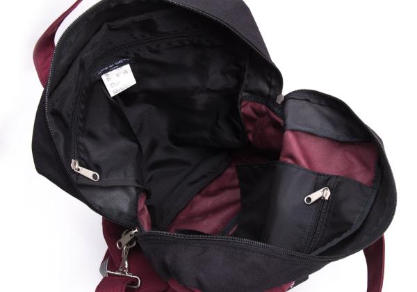 COMME des GARCONS HOMME 2-Way Shoulder Bag Bordeaux Black