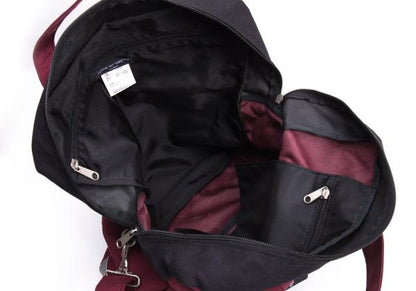 COMME des GARCONS HOMME 2-Way Shoulder Bag Bordeaux Black