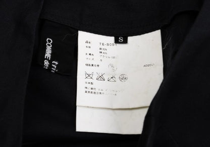 COMME des GARCONS Botanical Embroidery Skirt Black Size S