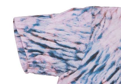 COMME des GARCONS Hem Border T-Shirt Pink/Blue Size M