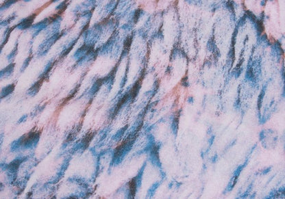 COMME des GARCONS Hem Border T-Shirt Pink/Blue Size M