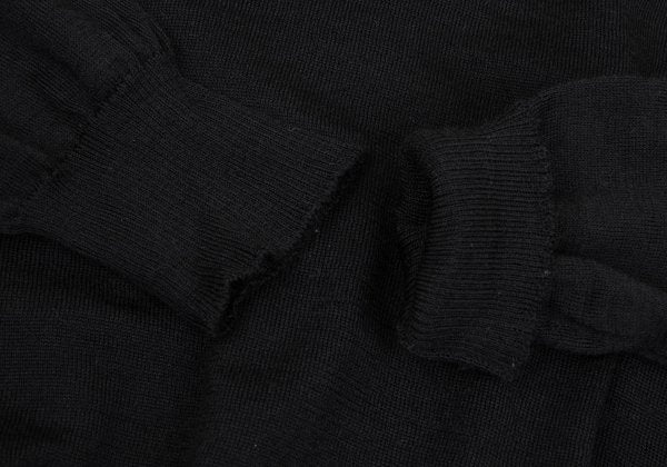 tricot COMME des GARCONS Beaded Open Back Knit Black Size S