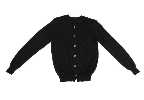 tricot COMME des GARCONS Beaded Open Back Knit Black Size S