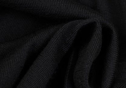 tricot COMME des GARCONS Beaded Open Back Knit Black Size S