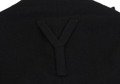Yohji Yamamoto FEMME Wool Nylon Raw-Edge Jacket Black Size 1