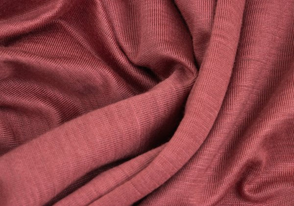 Mademoiselle NON NON Ramie Waist Gather Skirt Pink Size M
