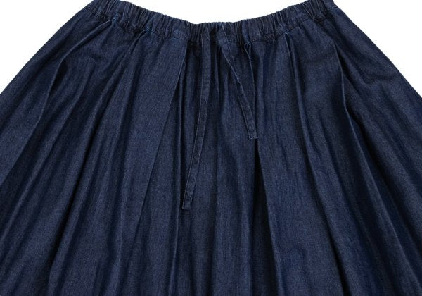 Mademoiselle NON NON Indigo Dyed Waist Tuck Skirt Size M
