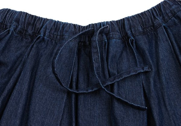 Mademoiselle NON NON Indigo Dyed Waist Tuck Skirt Size M