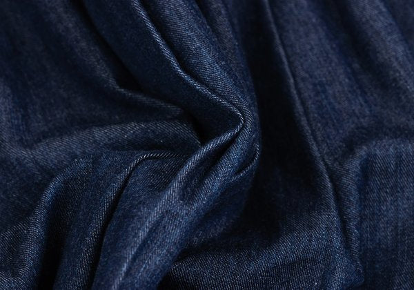 Mademoiselle NON NON Indigo Dyed Waist Tuck Skirt Size M