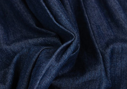 Mademoiselle NON NON Indigo Dyed Waist Tuck Skirt Size M