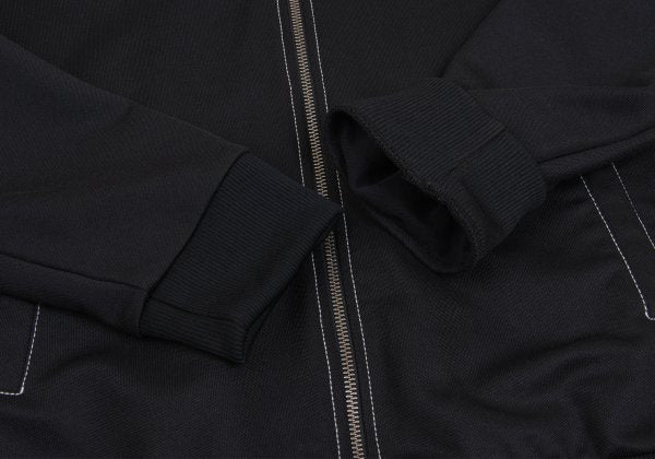 FRED PERRY x COMME des GARCONS HOMME DEUX Black Jersey Jacket Size L