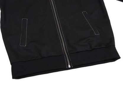 FRED PERRY x COMME des GARCONS HOMME DEUX Black Jersey Jacket Size L