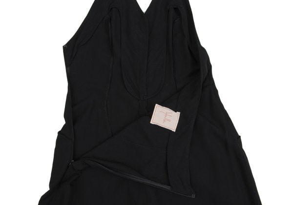 Sybilla Halter Neck Overall Shorts Black Size 40