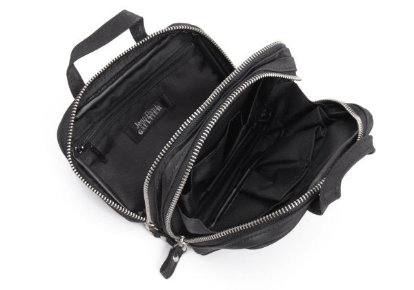 Jean Paul GAULTIER Dragon Pouch Black