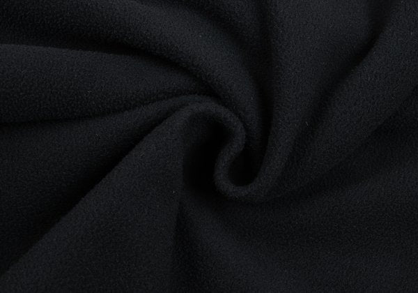 Papas Polyester Elbow Patch Half-Zip Black Size M