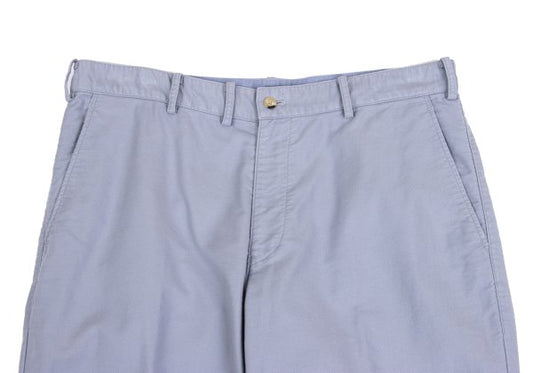 Papas Cotton Blend Stretch Pants Light Blue Size 50L