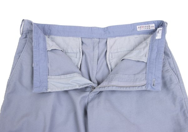 Papas Cotton Blend Stretch Pants Light Blue Size 50L