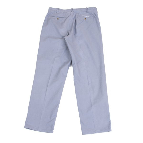Papas Cotton Blend Stretch Pants Light Blue Size 50L