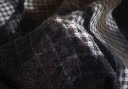 Falierosarti Cashmere Blend Scarf Brown