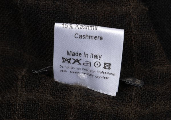 Falierosarti Cashmere Blend Scarf Brown