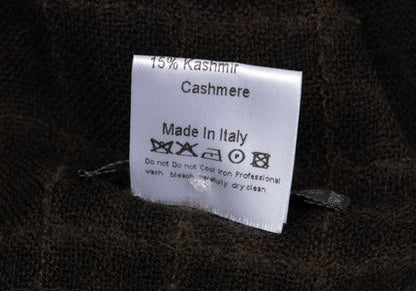 Falierosarti Cashmere Blend Scarf Brown