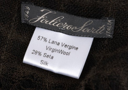 Falierosarti Cashmere Blend Scarf Brown