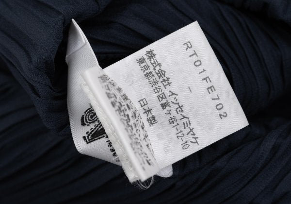 ISSEY MIYAKE Pleated Vest Blue Size F