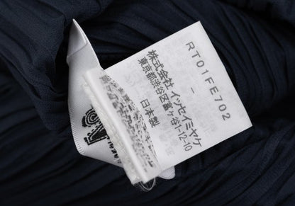 ISSEY MIYAKE Pleated Vest Blue Size F