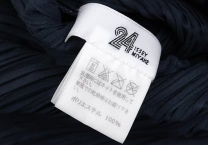 ISSEY MIYAKE Pleated Vest Blue Size F