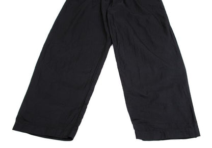 ISSEY MIYAKE 19SS Polyester Frill Waist Pants Black Size 2