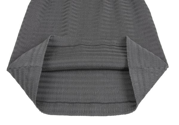 ISSEY MIYAKE Wave Stretch Pleated Skirt Gray Size 2