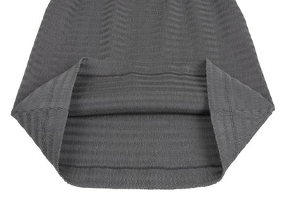 ISSEY MIYAKE Wave Stretch Pleated Skirt Gray Size 2