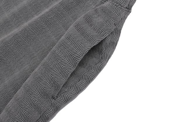 ISSEY MIYAKE Wave Stretch Pleated Skirt Gray Size 2