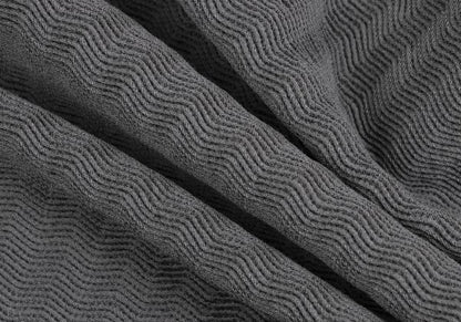ISSEY MIYAKE Wave Stretch Pleated Skirt Gray Size 2