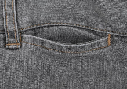 Papas Gray Cotton Blend Stretch Denim Jeans Size L