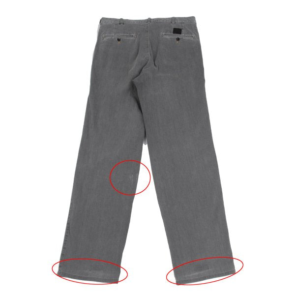 Papas Gray Cotton Blend Stretch Denim Jeans Size L