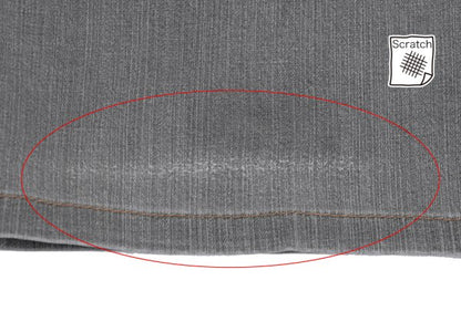 Papas Gray Cotton Blend Stretch Denim Jeans Size L