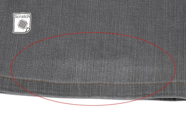 Papas Gray Cotton Blend Stretch Denim Jeans Size L