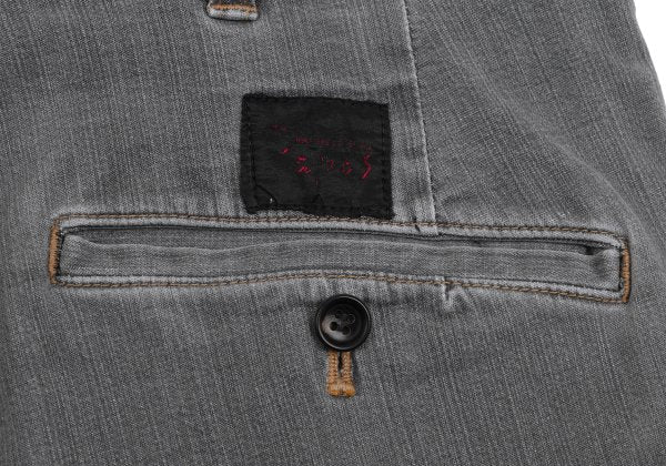 Papas Gray Cotton Blend Stretch Denim Jeans Size L
