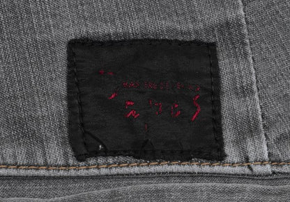Papas Gray Cotton Blend Stretch Denim Jeans Size L