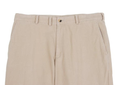 Papas Beige Cotton Blend Stretch Brushed Pants Size 52LL